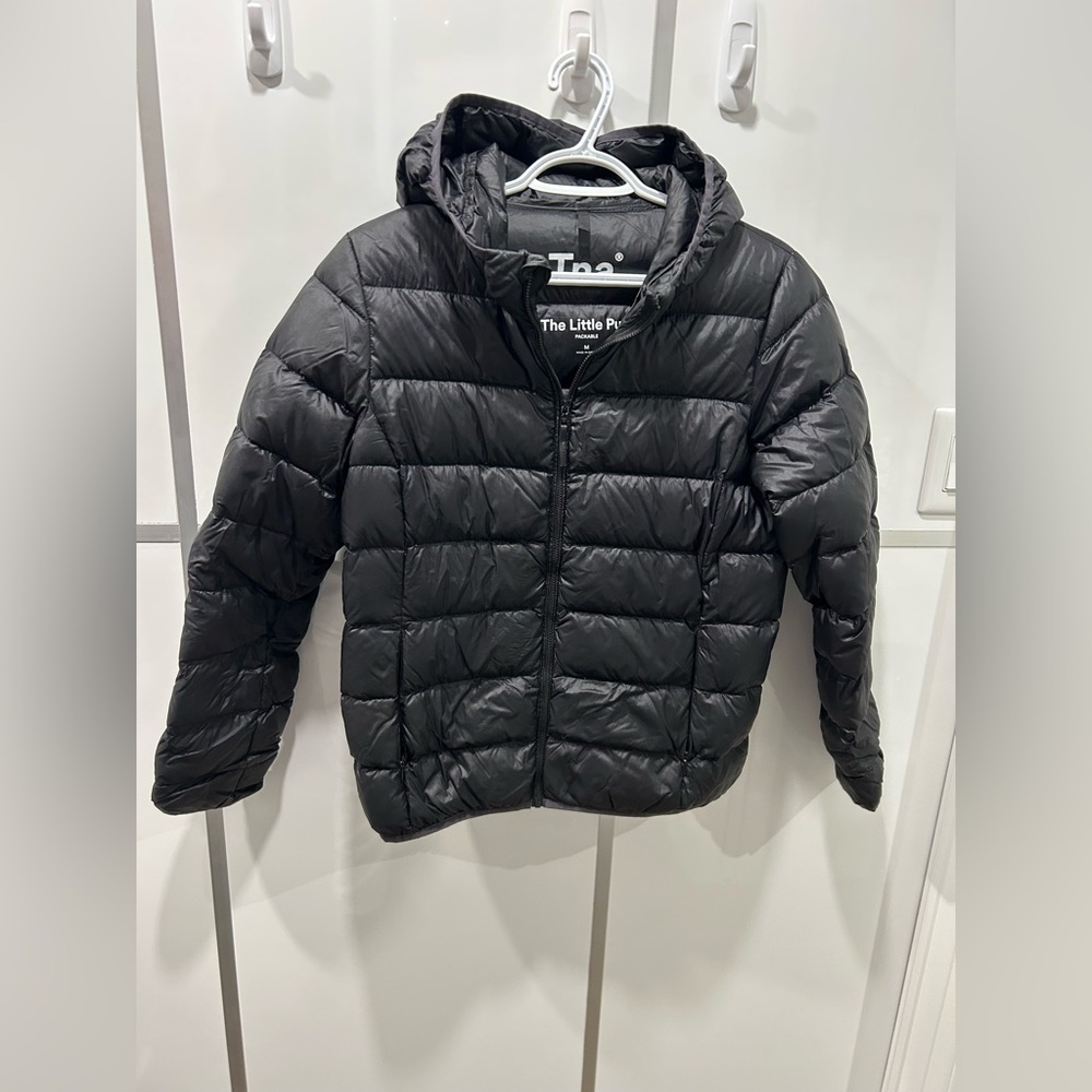 TNA Black Puffer Jacket